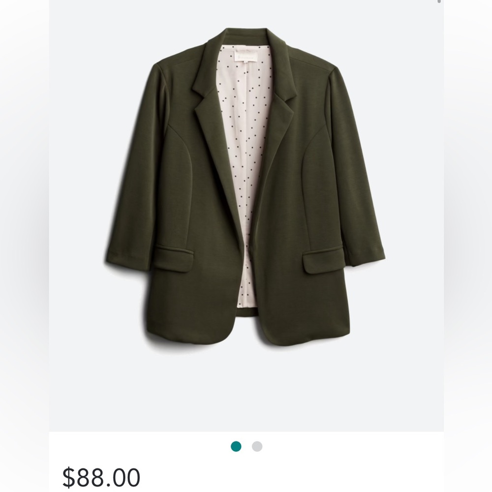 Skies are blue Asa model knit blazer